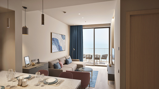 Luxury 5 star hotel and residential complex in Rafailovici
